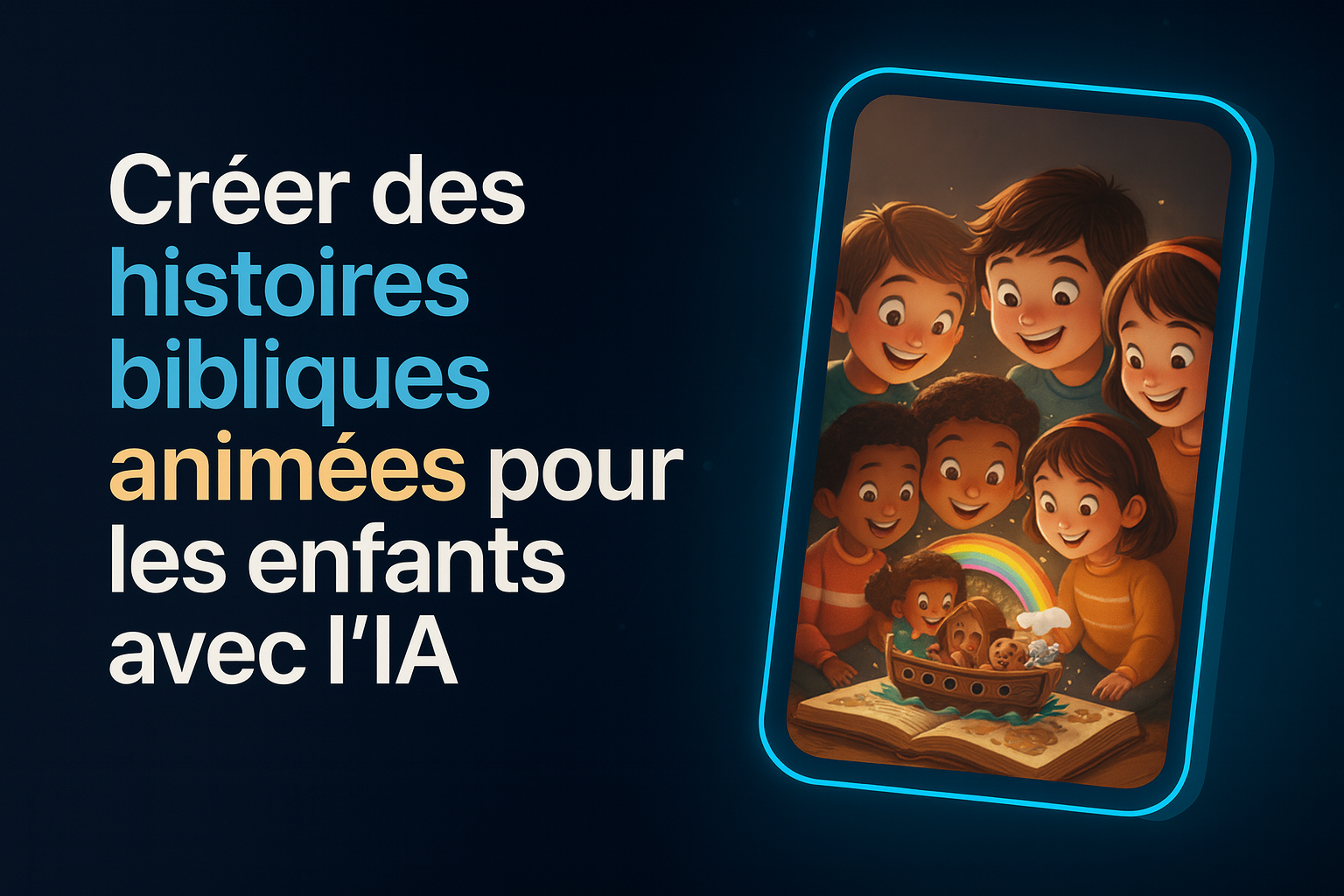 Créer des histoires bibliques animées pour les enfants avec l’IA