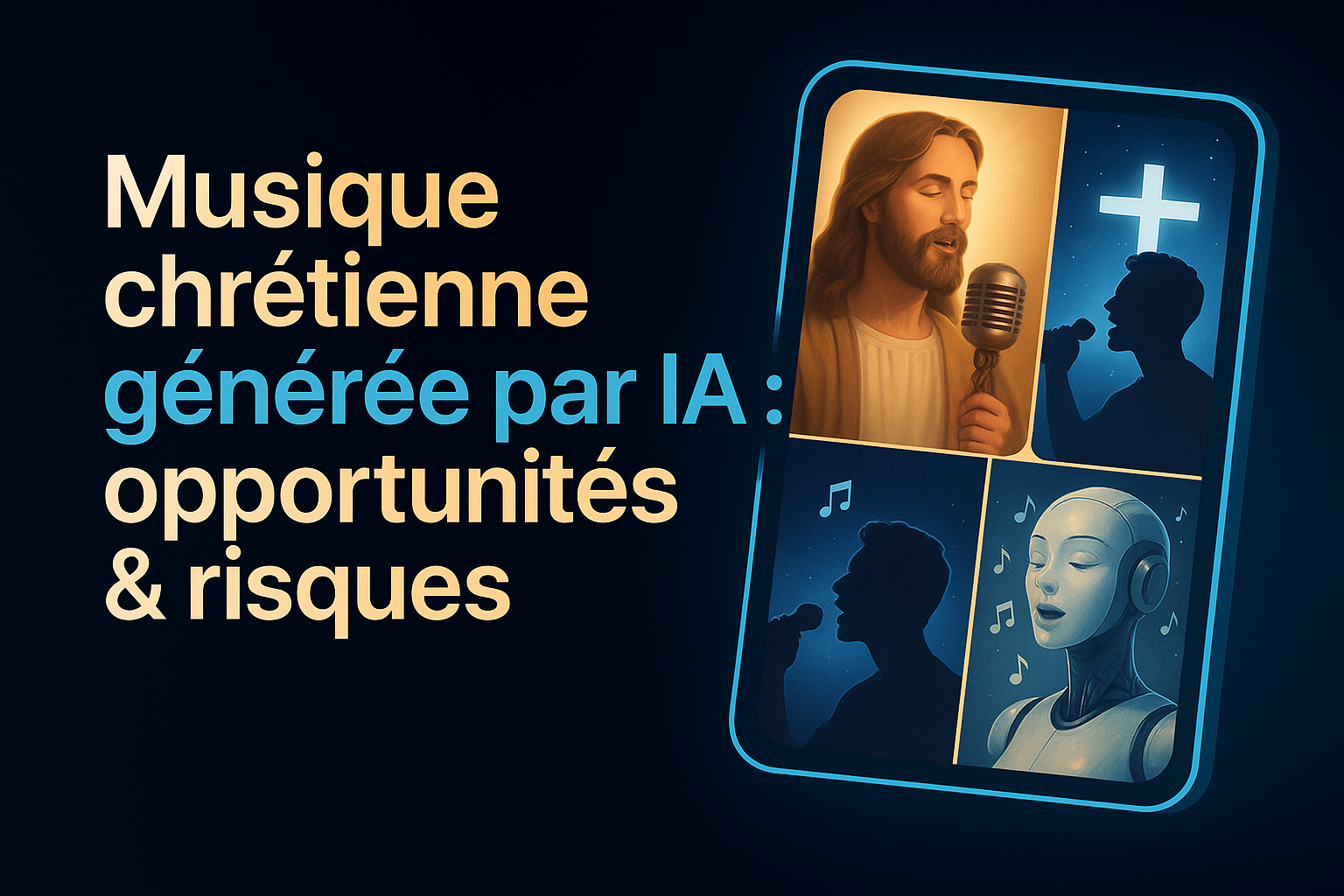 Musique chrétienne générée par IA : opportunités, risques et garde-fous