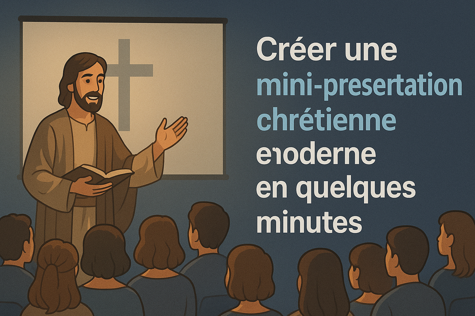 Créer une mini-présentation chrétienne moderne en quelques minutes