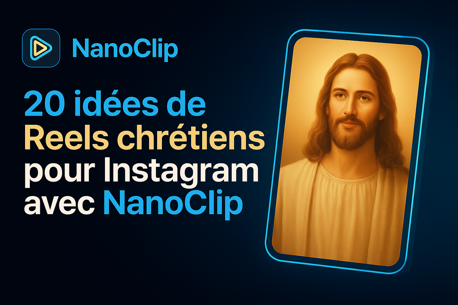 20 idées de Reels chrétiens pour Instagram avec NanoClip