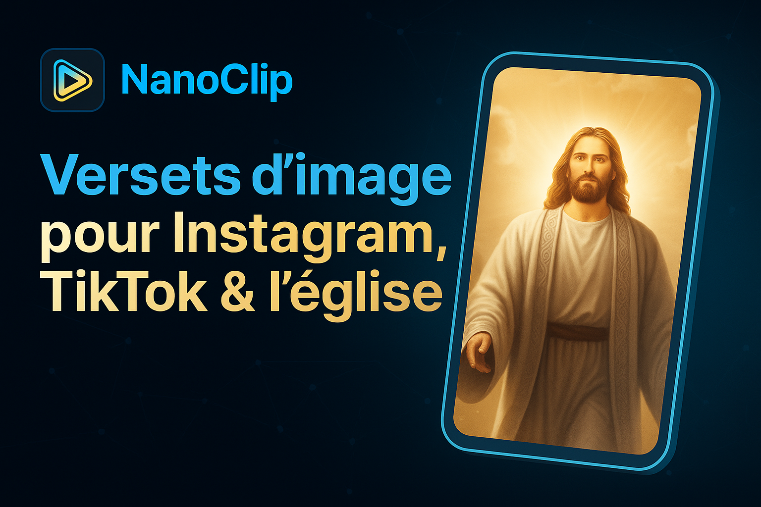 Créer des versets image modernes pour Instagram et TikTok